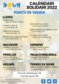 CALENDARI SOLIDARI 2022